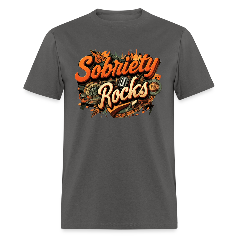 Sobriety Rocks - charcoal