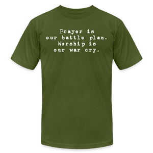 War Cry Tee - olive