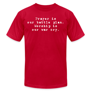 War Cry Tee - red