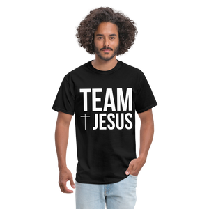 Team Jesus Mens T-Shirt - black