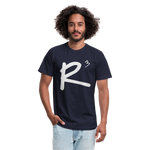 Load image into Gallery viewer, R3 Tee (Recovered, Redeemed, Restored) -SPOD - navy
