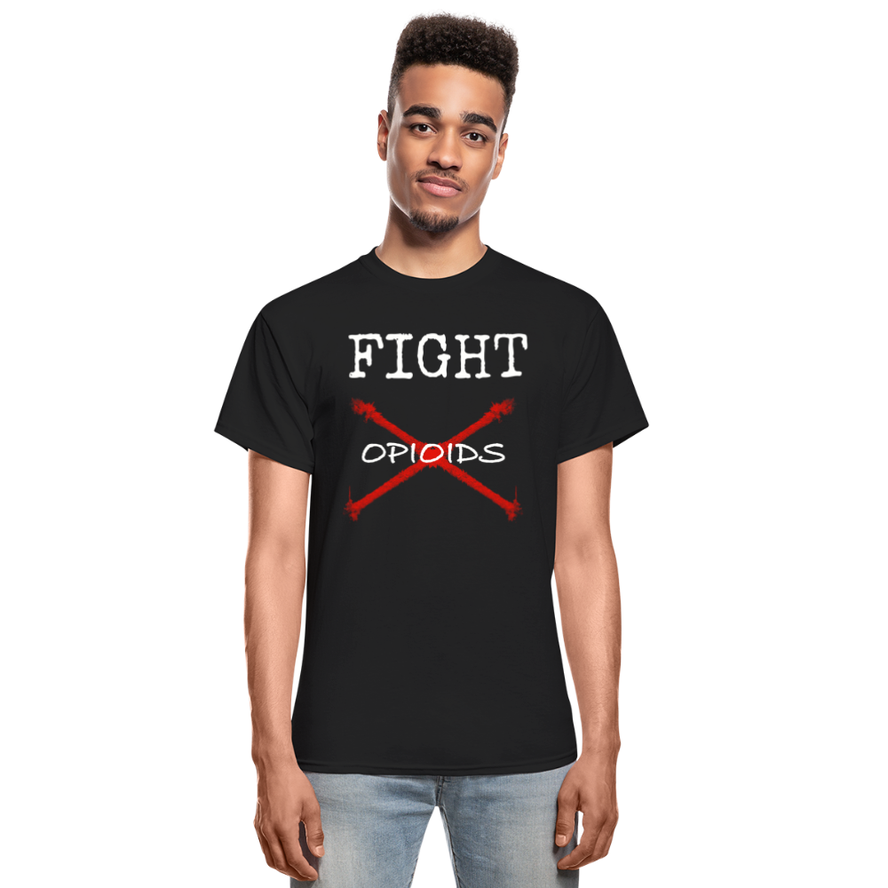 CAR Fight Opioids Mens Tee - black