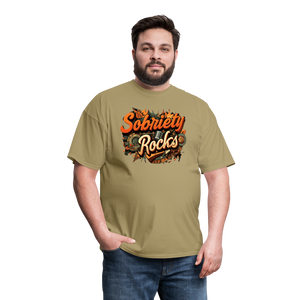 Sobriety Rocks - khaki