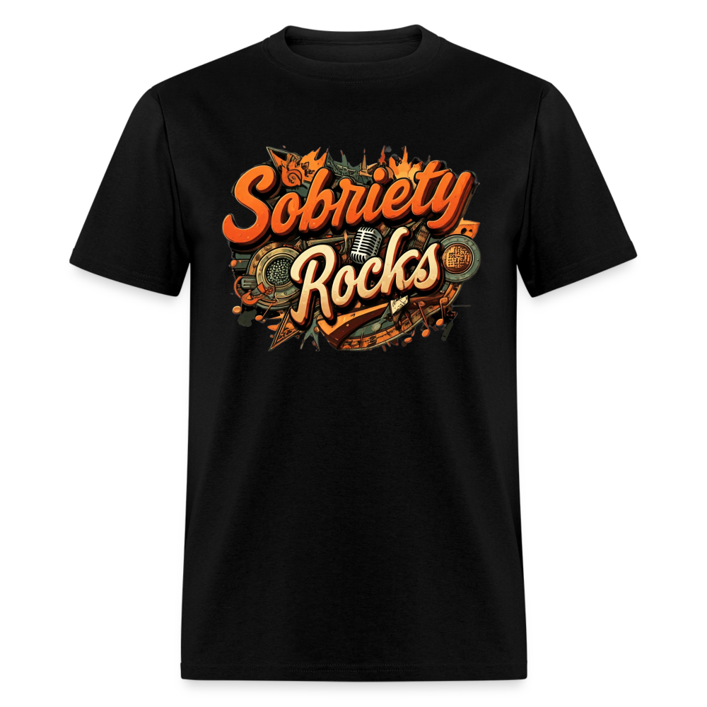 Sobriety Rocks - black