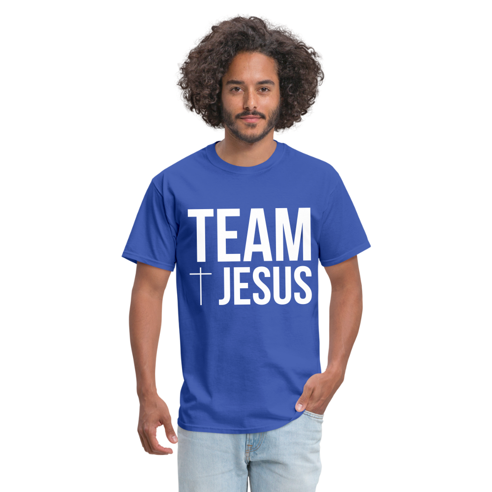 Team Jesus Mens T-Shirt - royal blue