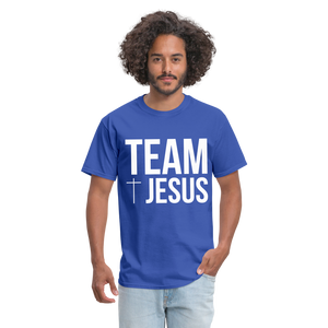 Team Jesus Mens T-Shirt - royal blue