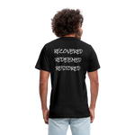 Load image into Gallery viewer, R3 Tee (Recovered, Redeemed, Restored) -SPOD - black
